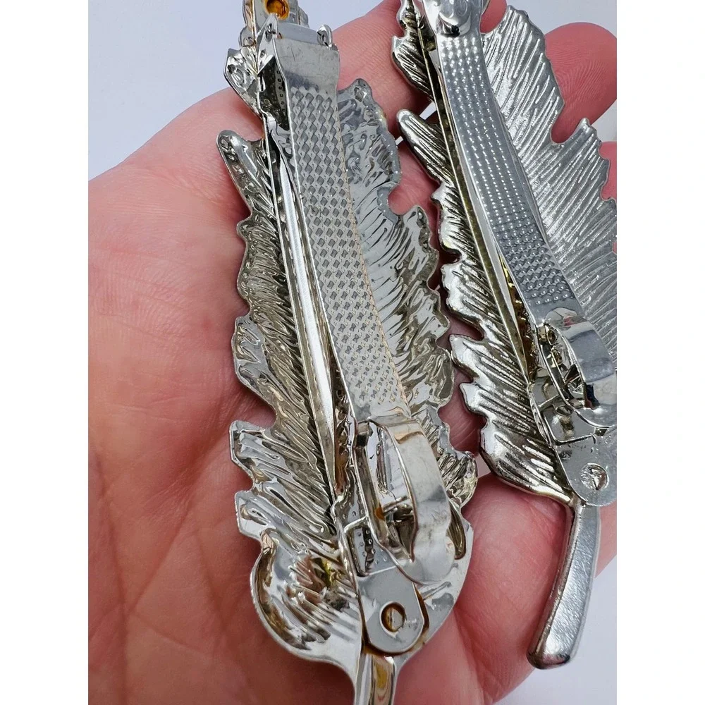 Vintage Silver & Gold Tone Hair Accessory Butterfly Clip, Pins Floral Combs 30pc